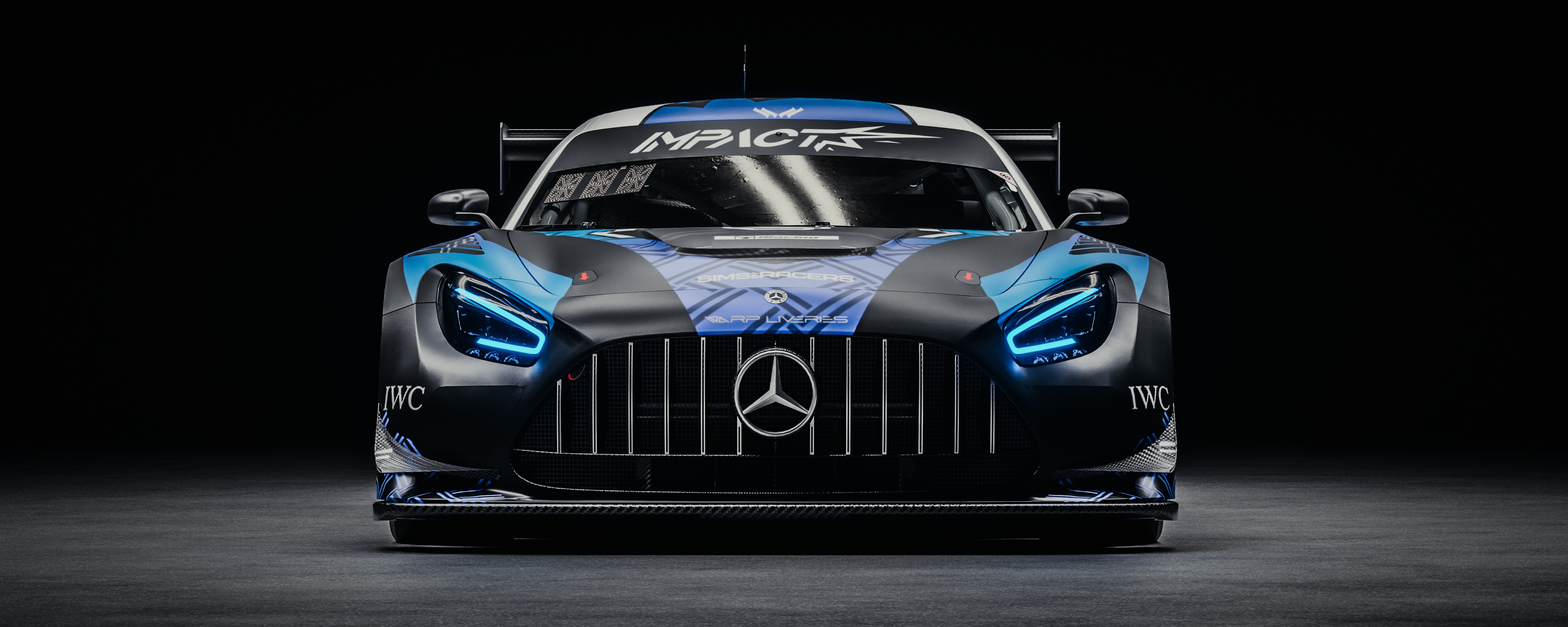 Impact SimSport Mercedes AMG GT3 race car